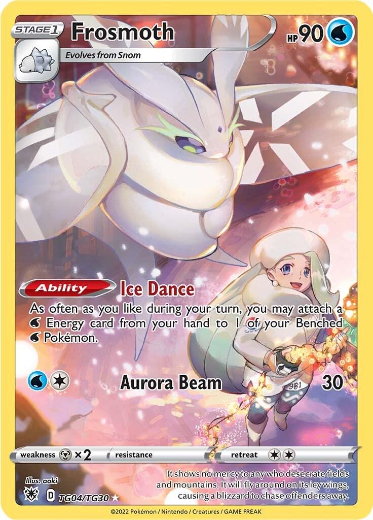 Astral Radiance Frosmoth Pokémon card
